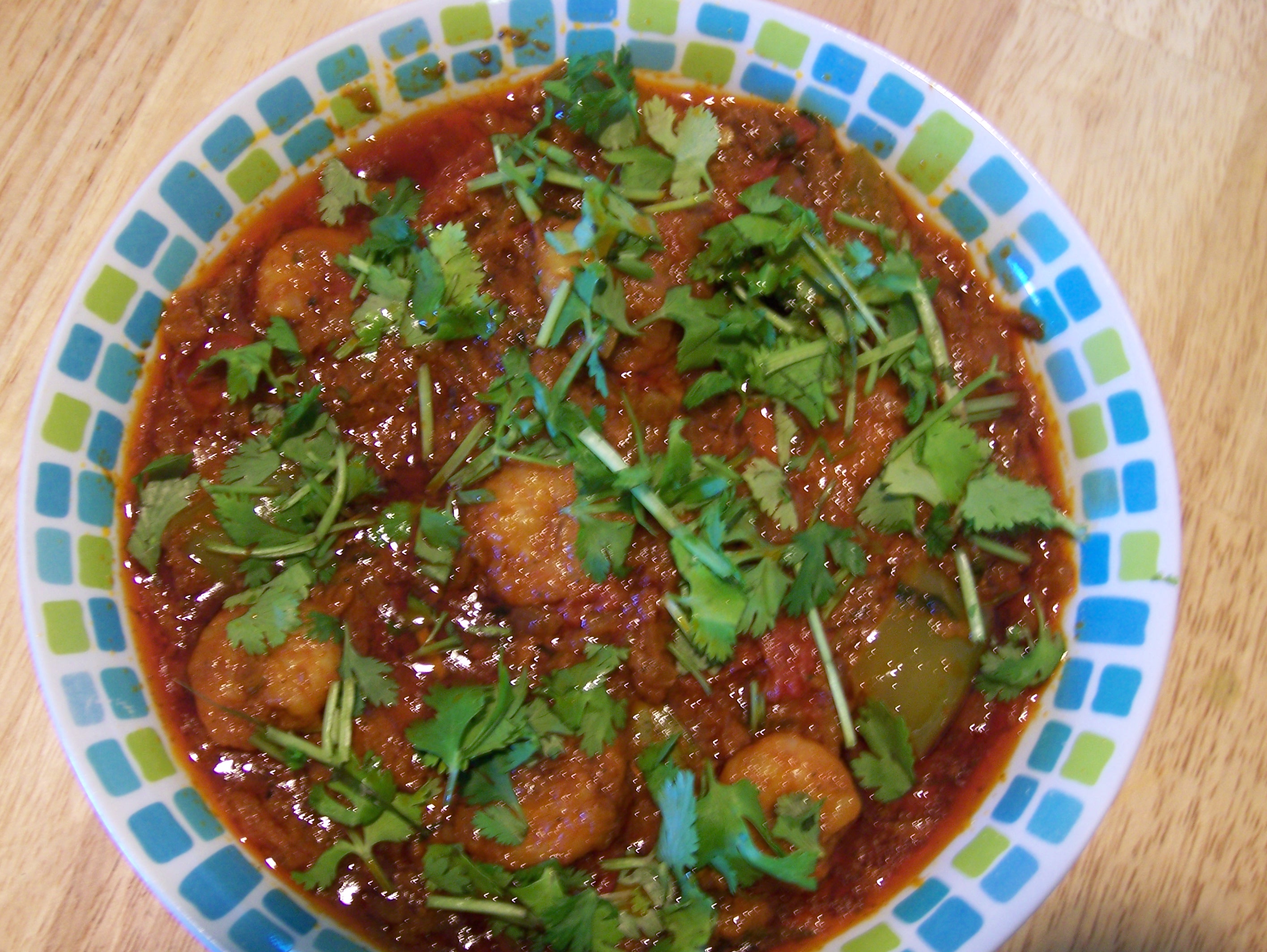 SPICY PRAWN & CAPSICUM CURRY SPICY PRAWN & CAPSICUM CURRY picture